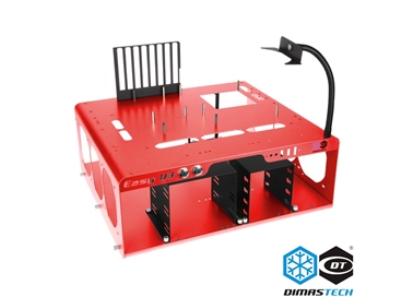 GO-Stock - DimasTech® Bench/Test Table Easy V3.0 Spicy Red